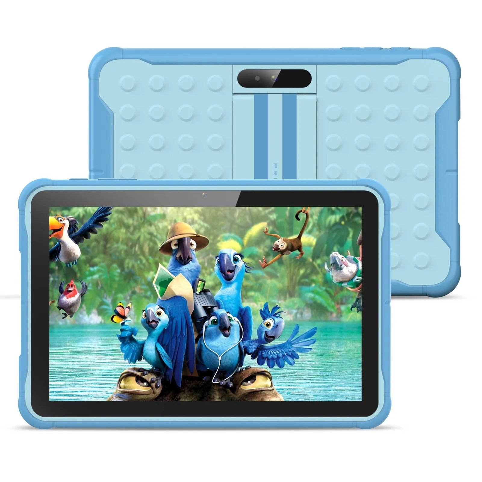 Pritom 10 Inch Kids Tablet Android 13 Go WIFI Quad Core Processor 2GB RAM 64GB ROM YouTube with Case - Price Value Store