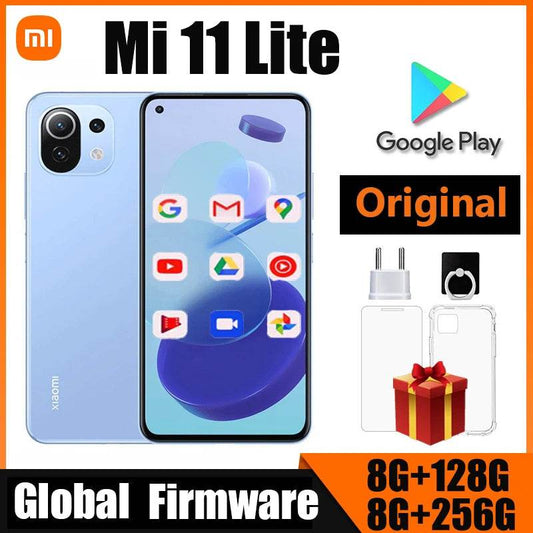 Xiaomi mi 11 Lite smartphone Cell Phones 5G AMOLED Snapdragon 780G 64MP Full Screen 90HZ used phone - Price Value Store
