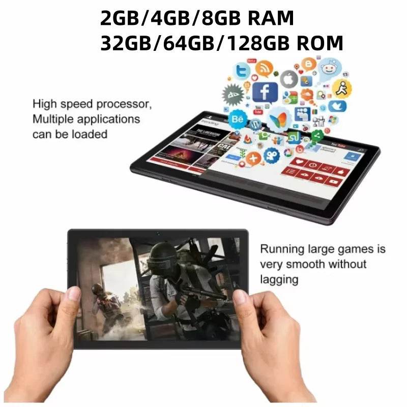 Hot Sales 8GB RAM 128GB ROM 8 INCH 64Bits Tablet 1280*800FHD Windows 10 Quad Core Int Z8350 CPU Support OTG Adapter Dual Camera - Price Value Store