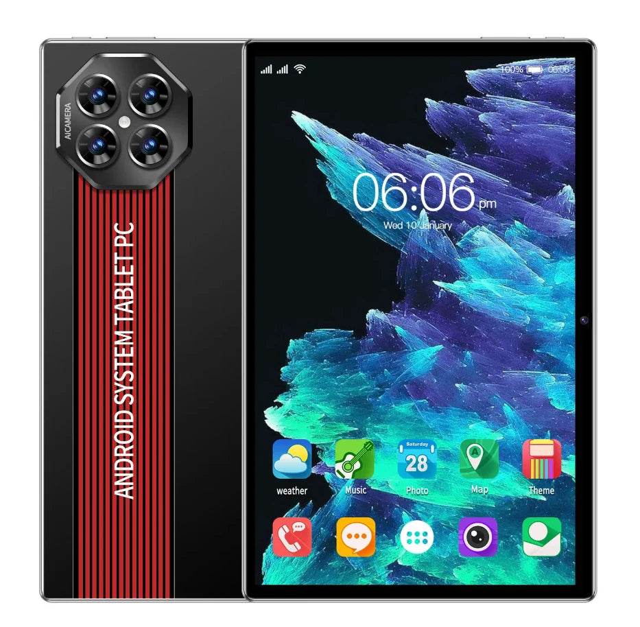 New 10.1 Inch Android Tablet Pc Google Play Octa Core Dual Cameras Dual SIM 3G Phone Call Wifi Tablets 4GB RAM 64GB ROM - Price Value Store