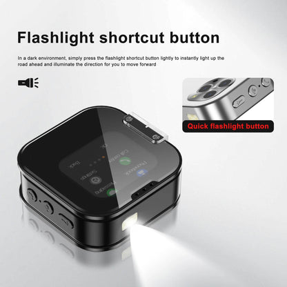 SERVO i19 Rotate Mini Touch Mobile Phone Dual SIM Standby Bluetooth Dialer MP4 Player Magic Voice 2G Small Rotating Screen Phone - Price Value Store