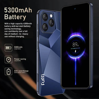 Global Vision I16 Pro Smartphone 5G Android 5300mAH 12GB RAM 512G ROM 6.56Inch 1080x2640HD 24+48MP MTK10 4G Network Mobile Phone - Price Value Store