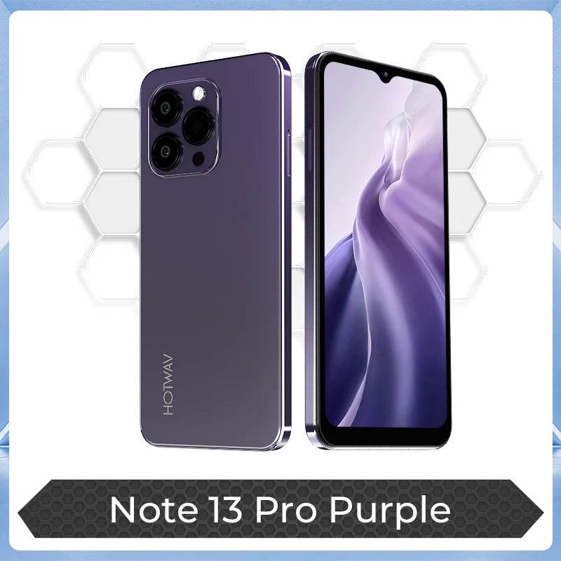 [World Premiere] HOTWAV Note 13 Pro Smartphone 6.6'' HD+ Android 13 16GB+256GB Octa-Core Mobile Phone 50MP 5160mAh Cellphone - Price Value Store