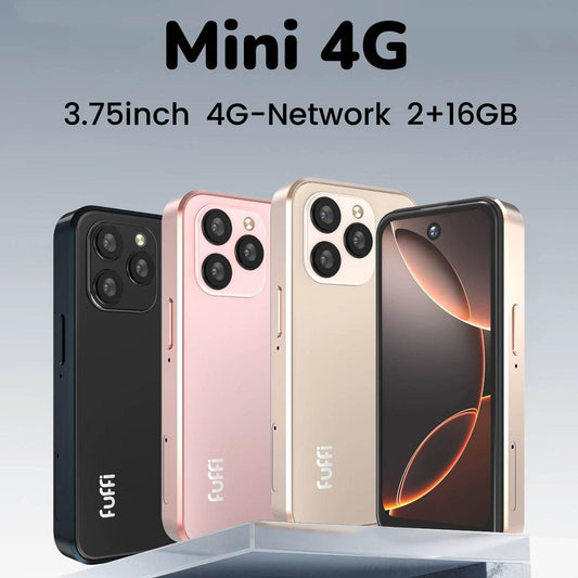FUFFI-i16 Pro Mini Smartphone,4G Network,3.75 inch,2+16GB ROM,Android 10.0,Mobile phones,Google Play Store,2400mAh,Cellphones - Price Value Store