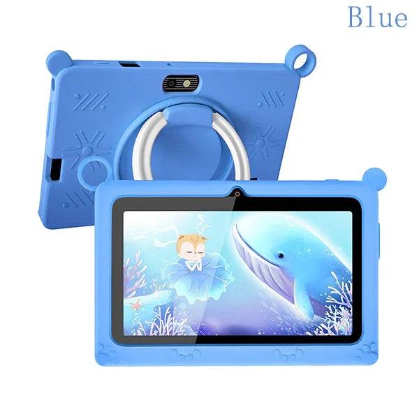 BDF K2 New 5G Kids Tablet 7 Inch Quad Core 4GB RAM 64GB ROM Android 9.0 Google Learning Education Games Tablets WiFi Bluetooth - Price Value Store