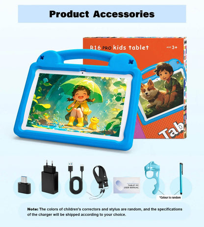 ANRY 2025 Kids Tablet Android 15 10.1 Inch A523 2.0GHZ 8GB（4+4 Expand) RAM 64GB ROM Octa-Core 5000Mah Tablets Children's Gifts - Price Value Store