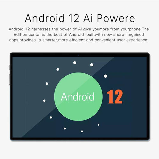 New 5G Pro 10.1 Inch Tablet Pc 8GB RAM 512GB ROM 2000x1200 Tablets 10 Core Google Play 4G LTE Phone Call Android 12 WiFi 8000mAh - Price Value Store