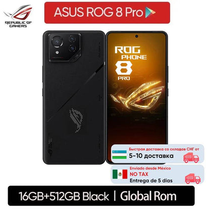 Original ASUS ROG Phone 8 Smartphone Snapdragon 8 Gen 3 6.78'' 165HZ E-Sports Screen 5500mAh 65W Fast charging ROG 8 Gaming NFC - Price Value Store