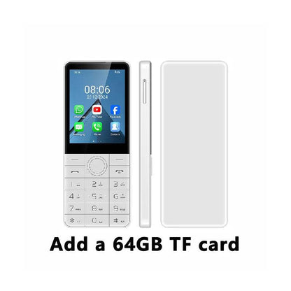 DOOV R77 4G Smart Touch Screen 2.8 Inch Keypad Mobile Phone without Camera 3GB+32GB 2100mAh Android 13 Whatsapp Hebrew keyboard - Price Value Store