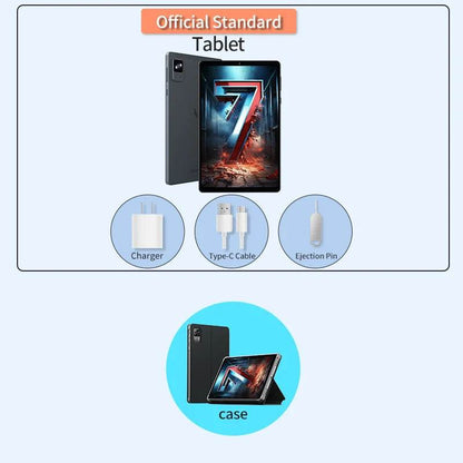 Headwolf FPad7 8.4inch Tablet Android14 MTK Dimensity 7050 CPU 2560x1600 IPS/16GB+256GB/6500mAh/ 4G LTE Tablets - Price Value Store
