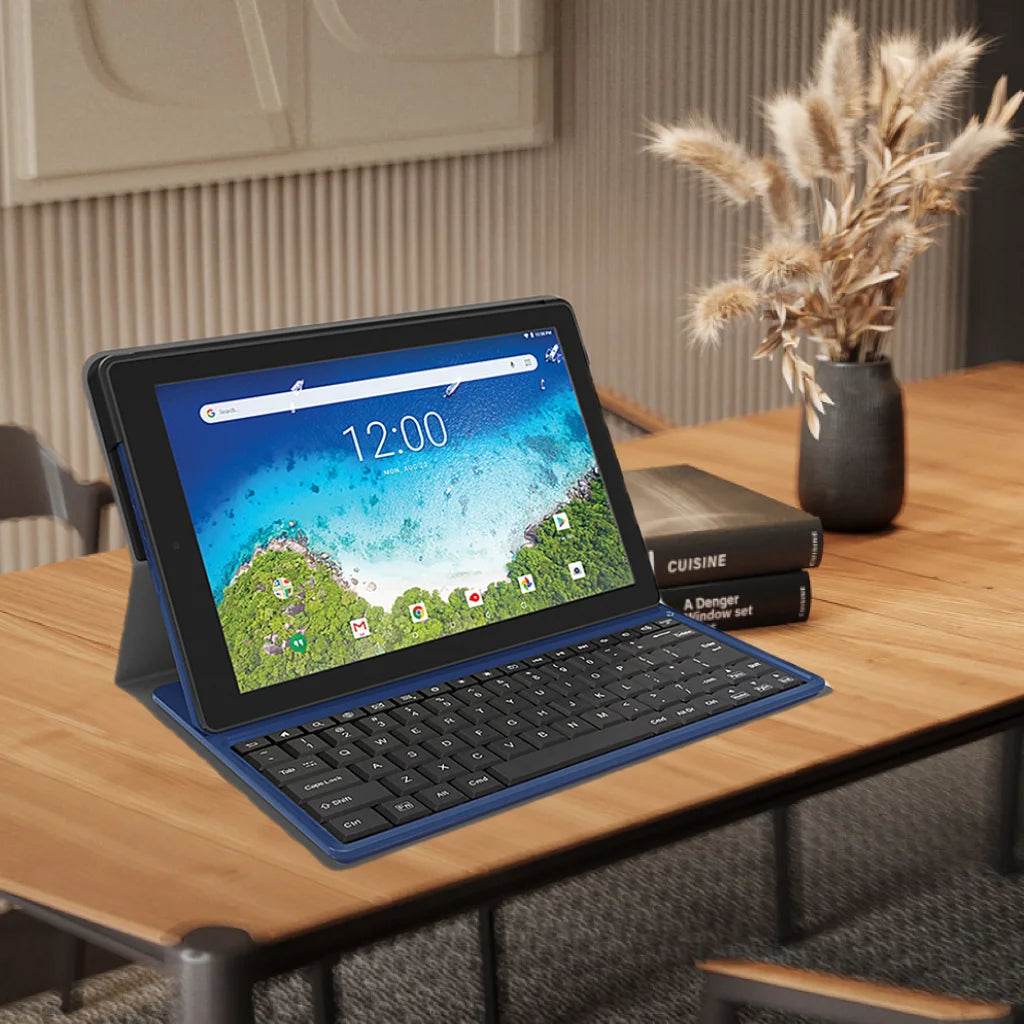 Flash Sales 10.1'' Android 9 2in1 Tablet PC 2GB RAM 32GB ROM 1280x800 IPS Bluetooth-compatible Dual Cameras With Keyboard - Price Value Store