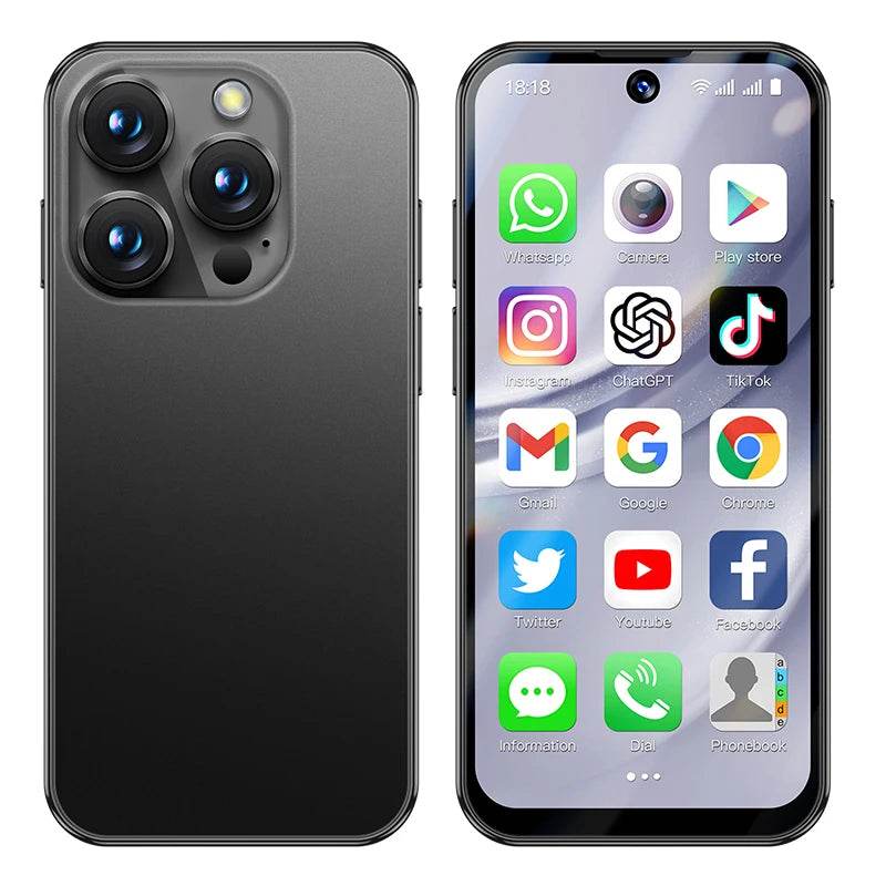 SOYES XS19 Pro 4GB RAM 64GB ROM Android 12.0 Smartphone 1950mAh Face ID 4G LTE Type-C OTG 3.88‘’ Screen Small Phone - Price Value Store