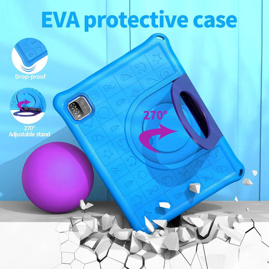 Pritom 10.1 Inch Kids Tablet Android 12 WIFI 6 Quad Core Processor 3GB RAM 64GB ROM YouTube with EVA Protective Case - Price Value Store