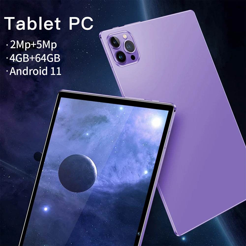 2024 Top selling 10.1-inch Tablet with 4GB RAM 64GB ROM, Android 11 System Tablet Song Player Global Version Tablet 5000 mAh - Price Value Store