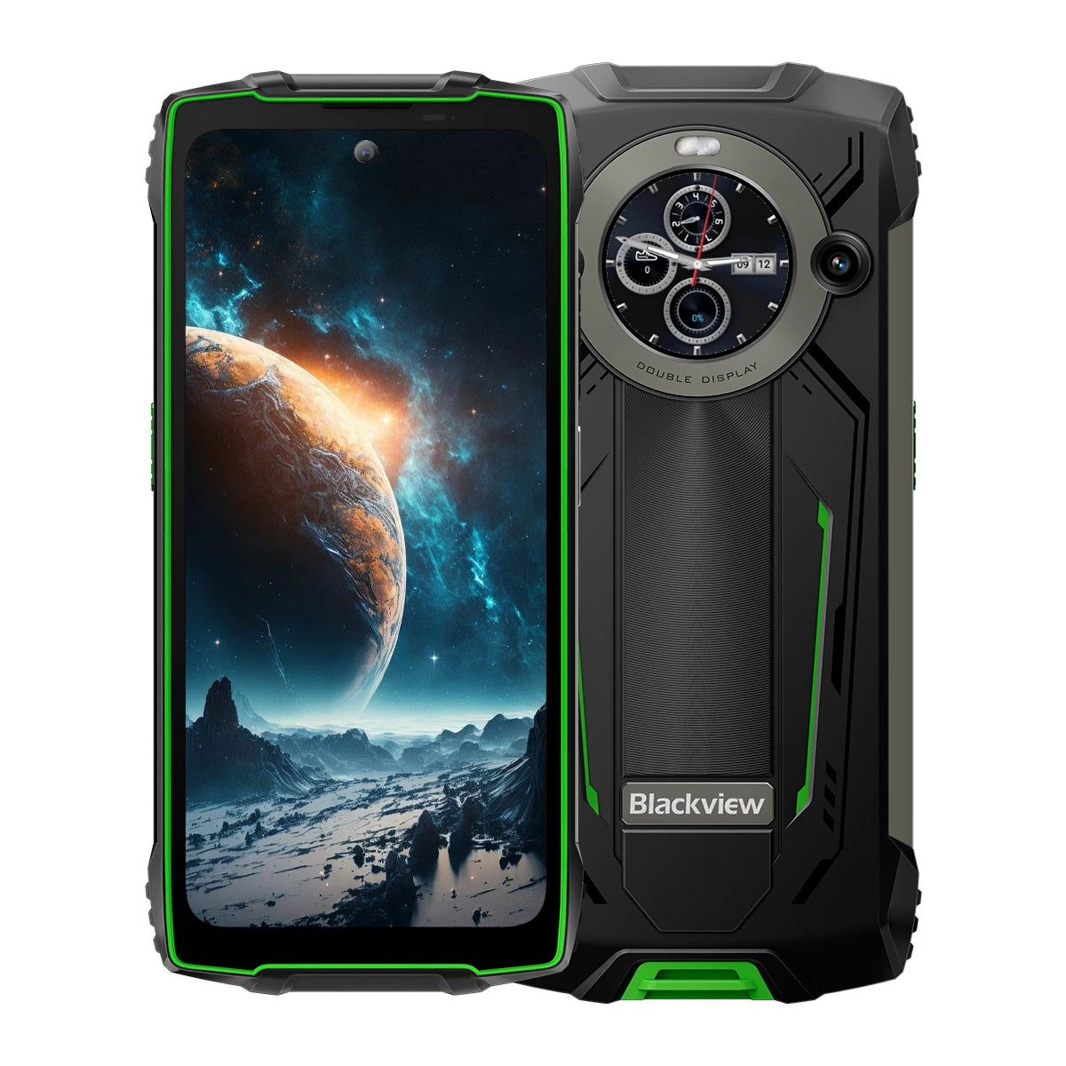 Blackview BV8200 Rugged Phone 6.5" 2.4K 120Hz Display, MTK Helio G100 Smartphone Android 14,12GB 256GB 8800Ah NFC CellPhone 50MP