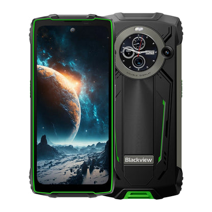 Blackview BV8200 Rugged Phone 6.5" 2.4K 120Hz Display, MTK Helio G100 Smartphone Android 14,12GB 256GB 8800Ah NFC CellPhone 50MP