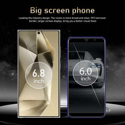FUFFI-S24 Pro,Smartphone Android,6.8 inch,8GB RAM,256GB ROM,Dual SIM,Mobile phone,Google Play Store,24+48MP,6000mAh,celulares - Price Value Store