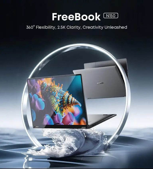 CHUWI FreeBook 2-in-1 Laptop 13.5'' 116GB LPDDR5 RAM 512GB SSD Intel N100/N150(up to 3.6GHz) FHD 2TB SSD Expand Windows 11 - Price Value Store