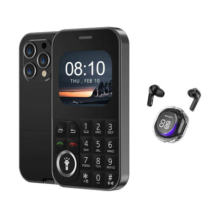 SERVO V9 Small Card Mobile Phone Dual SIM Standby Flashlight Magic Voice Speed Dial Retro Camera Colorful Portable Feature Phone - Price Value Store