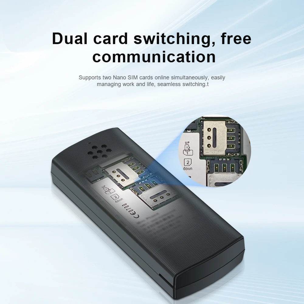 SERVO BM150 Super Small Feature Mobile Phone 2 SIM Standby Speed Dial Auto Call Record Blacklist Mini Button Smallest Telephones - Price Value Store