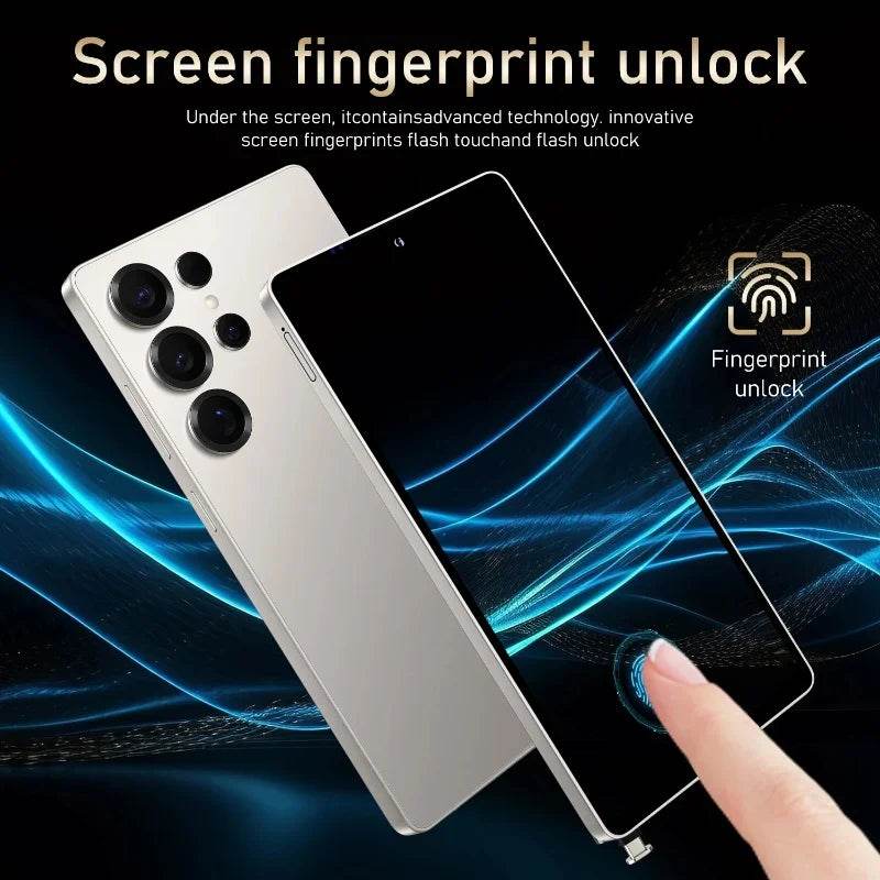 Global Vision S24 Ultra Smartphone 5G Android 5800mAH 8GB RAM 512G ROM 6.8Inch 1920x1080HD 24+48MP MTK10 4G Network Mobile Phone - Price Value Store