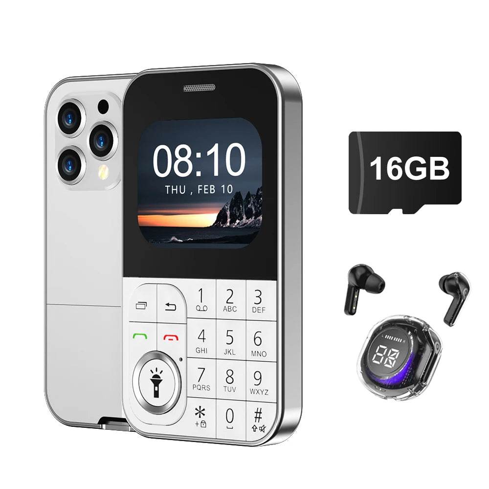 SERVO V9 Small Card Mobile Phone Dual SIM Standby Flashlight Magic Voice Speed Dial Retro Camera Colorful Portable Feature Phone - Price Value Store