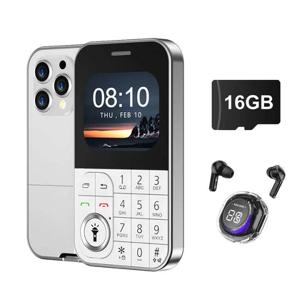 SERVO V9 Small Card Mobile Phone Dual SIM Standby Flashlight Magic Voice Speed Dial Retro Camera Colorful Portable Feature Phone - Price Value Store