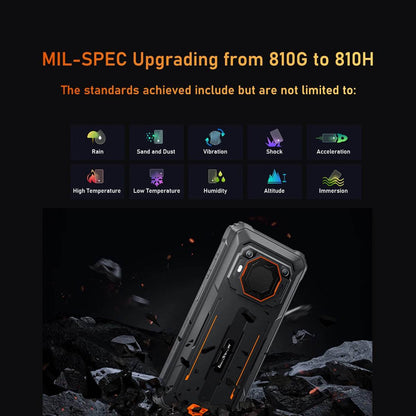 Blackview BV6200 Pro Rugged Phone Android 13 6.56'' Helio P35, 6GB+128GB Smartphone 13000mAh With 18W Fast Charge NFC Cell Phone - Price Value Store