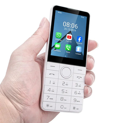 UNIWA DOOV R77 4G Mobile Phone Smart Touch Screen Android 13 Keypad Phones 2.8" 3GB +32GB 2100mAh Phone Whatsapp Hebrew Keyboard