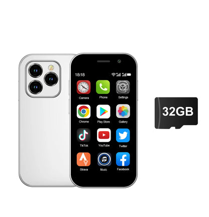 2024 New SERVO KING8000 Mini Smartphone Android 4G LTE Global GPS 3" Display 5MP Camera WIFI Small Mobile Phones 2000mAh Battery