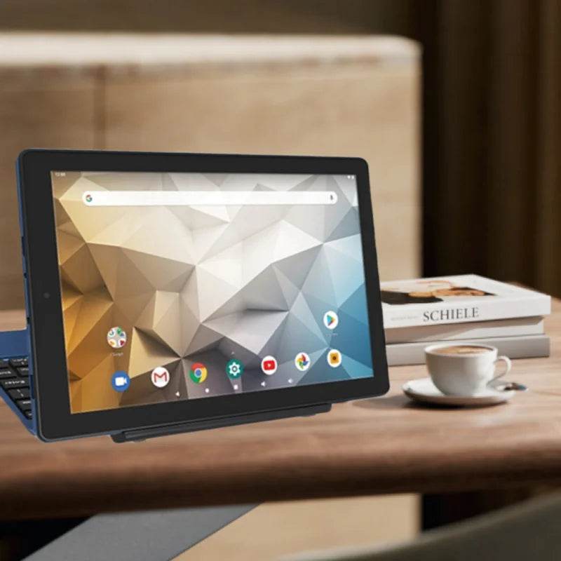 Flash Sales 10.1'' Android 9 2in1 Tablet PC 2GB RAM 32GB ROM 1280x800 IPS Bluetooth-compatible Dual Cameras With Keyboard - Price Value Store