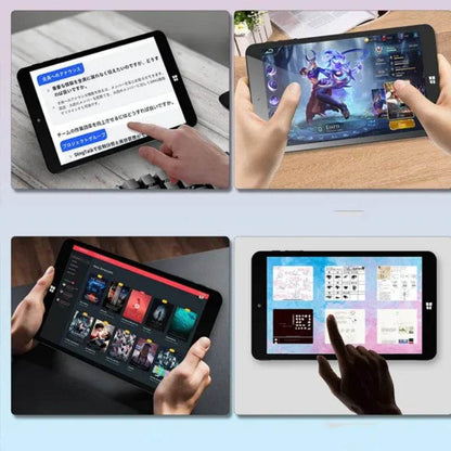 Hot Sales 8GB RAM 128GB ROM 8 INCH 64Bits Tablet 1280*800FHD Windows 10 Quad Core Int Z8350 CPU Support OTG Adapter Dual Camera - Price Value Store