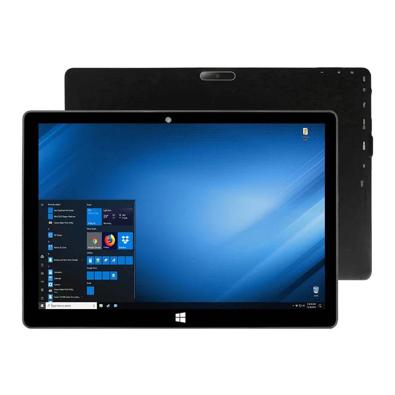 10.1'' Portable Windows 10 Tablet 8GB DDR3-RAM 128GB EMMC 1920x1200IPS 64bit Intel Atom x5-Z8350 1*USB 3.0 HD-MI Dual Camera - Price Value Store
