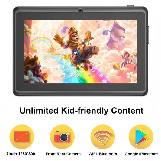 BDF-Q8 New 7 Inch Tablets Android 13, 4GB RAM 64GB ROM, 1TB Expand, WiFi, 4000mAh Battery,Dual Camera, Google Learning Tablet PC - Price Value Store