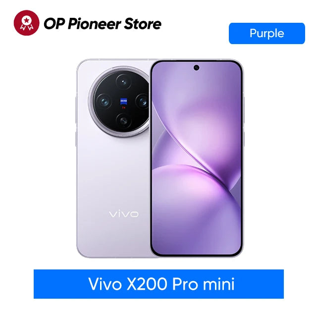 New Vivo X200 Pro Mini Mobile Phone 6.31"AMOLED 120HZ Display   Dimensity 9400 Android 15.0 OTA 5700mAh 90W Charge 50.0MP Camera