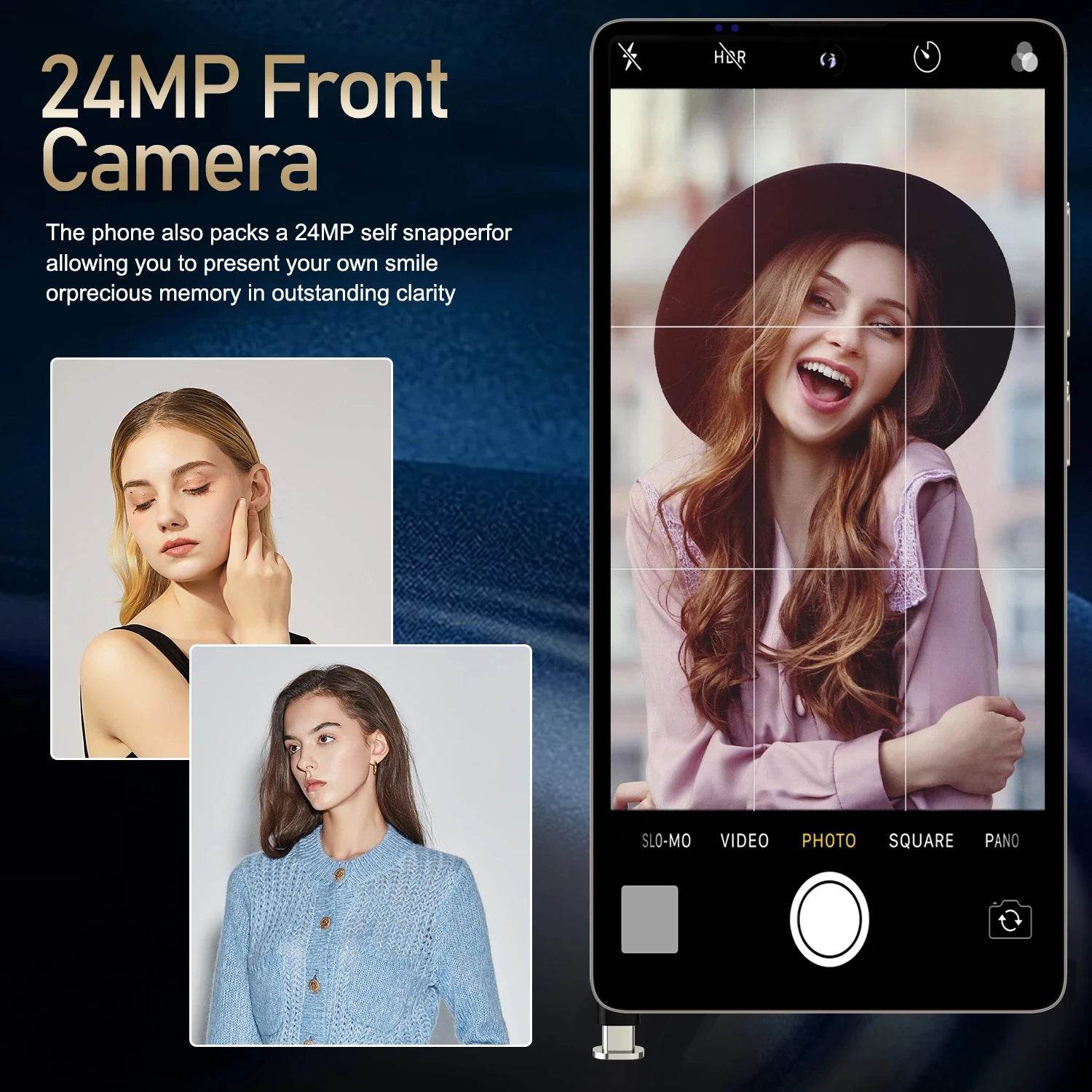 FUFFI S25 Pro Smartphone 5G Cellphones Android 12,6.8 inch Screen,12+512GB,24+48MP Mobile phone 5800mAh Google Play Store,Phone - Price Value Store