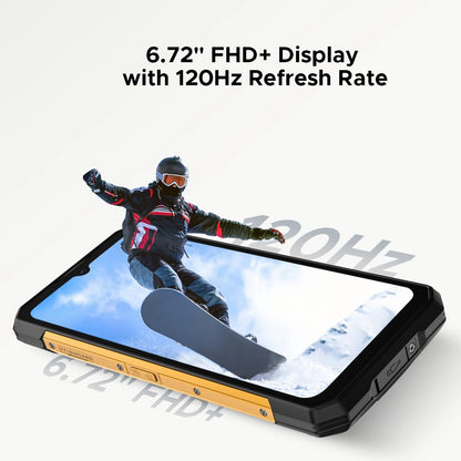 Global Version DOOGEE S200 X 5G Rugged Phone 32GB 512GB 6.72" FHD+ 120Hz Display MTK Dimensity 7050 10100mAh Large battery