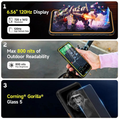 【World Premiere】Ulefone Armor X31 Pro 5G Rugged Phone Android 14 Smartphone 6.56”16GB + 256GB Night Camera 64MP 6050mAh NFC - Price Value Store