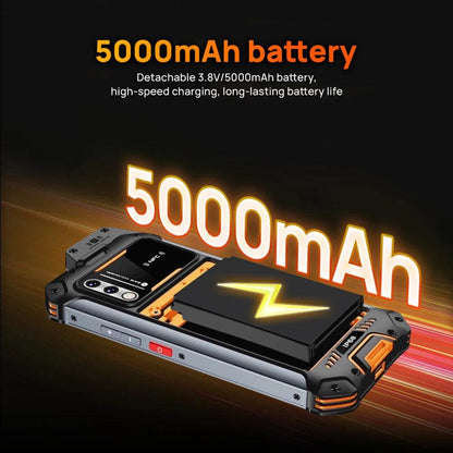 UNIWA W888 Waterproof Smartphone 4GB+64GB 6.3Inch FHD/HD 4G Walkie Talkie PTT Cellphone 5000mAh NFC Andriod 11 Mobile Phone ATEX - Price Value Store