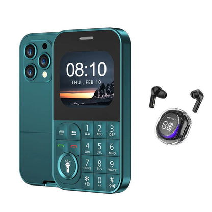 SERVO V9 Small Card Mobile Phone Dual SIM Standby Flashlight Magic Voice Speed Dial Retro Camera Colorful Portable Feature Phone - Price Value Store