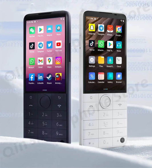 New Qin F22 Pro Smart Touch ScreenPhone Wifi 5G+3.5 Inch 4GB 64GB Add Google Store Android QinGlobal Version Mobile Phone - Price Value Store