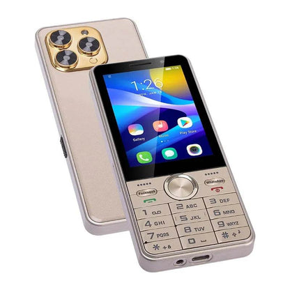 UNIWA HOPE XS17 4G Keypad Phones Touch Screen Smart Phone Android 8.1 Quad Core 3.5 Inch 2GB+16GB 2500mAh Cellphone Whatsapp - Price Value Store