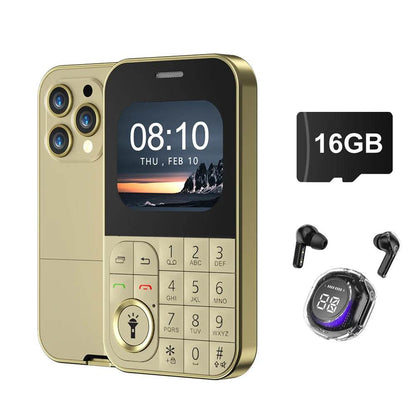 SERVO V9 Small Card Mobile Phone Dual SIM Standby Flashlight Magic Voice Speed Dial Retro Camera Colorful Portable Feature Phone - Price Value Store