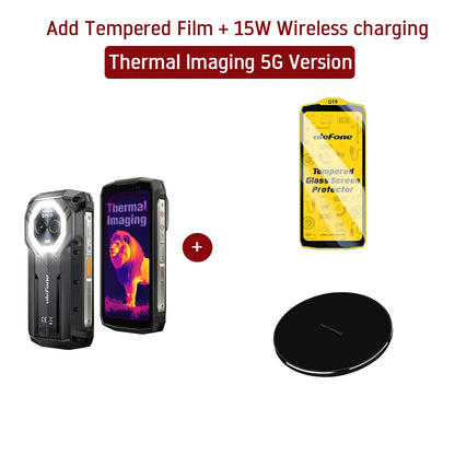 Ulefone Armor Mini 20T Pro 5G  4.7" Display  Rugged Phone LED Light Android 14 Smartphone 6200mAh 16GB+256GB 33W Mobile Phone