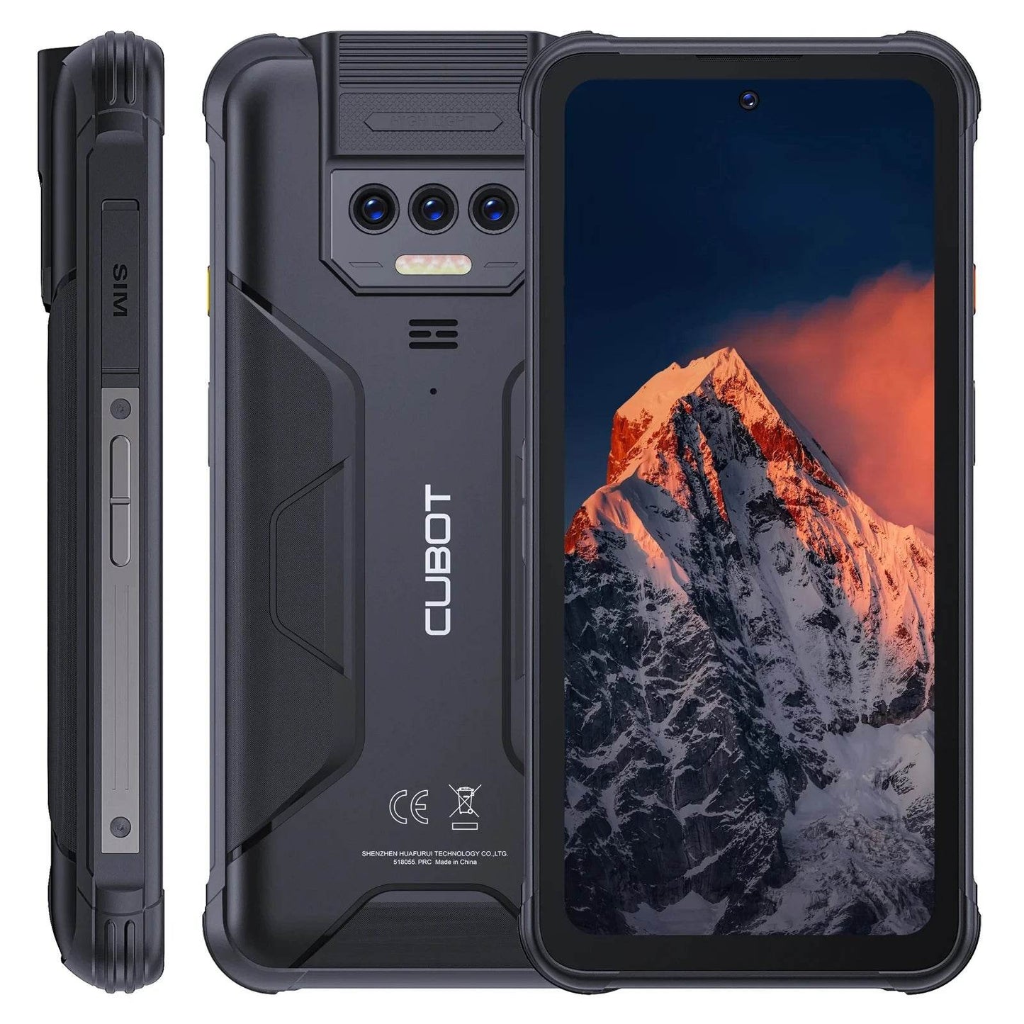 Cubot KingKong 8 Smartphone (6+6GB) RAM+256GB ROM 10600mAh Battery Dual LED Torch 48MP Rear Camera NFC Fingerprint Mobile Phone - Price Value Store