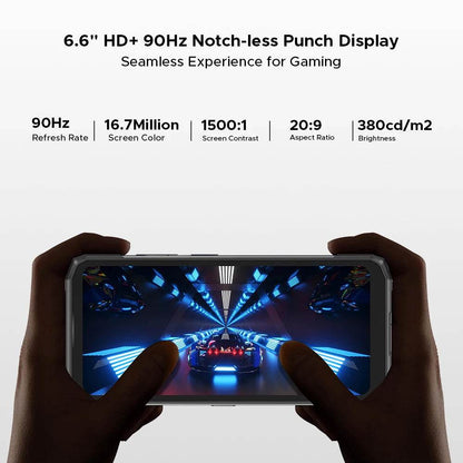 DOOGEE Blade20 Ultra Rugged Phone Global Version 1.54'' IPS Rear Display 8GB 512GB 10300mAh Battery 6.6'' Display Smartphone - Price Value Store