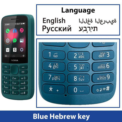 Nokia 215 4G Mobile Phone Dual SIM Cards FM Radio 1150mAh Standby Time Feature Phone with Hebrew Keyboard New And Original 100% - Price Value Store