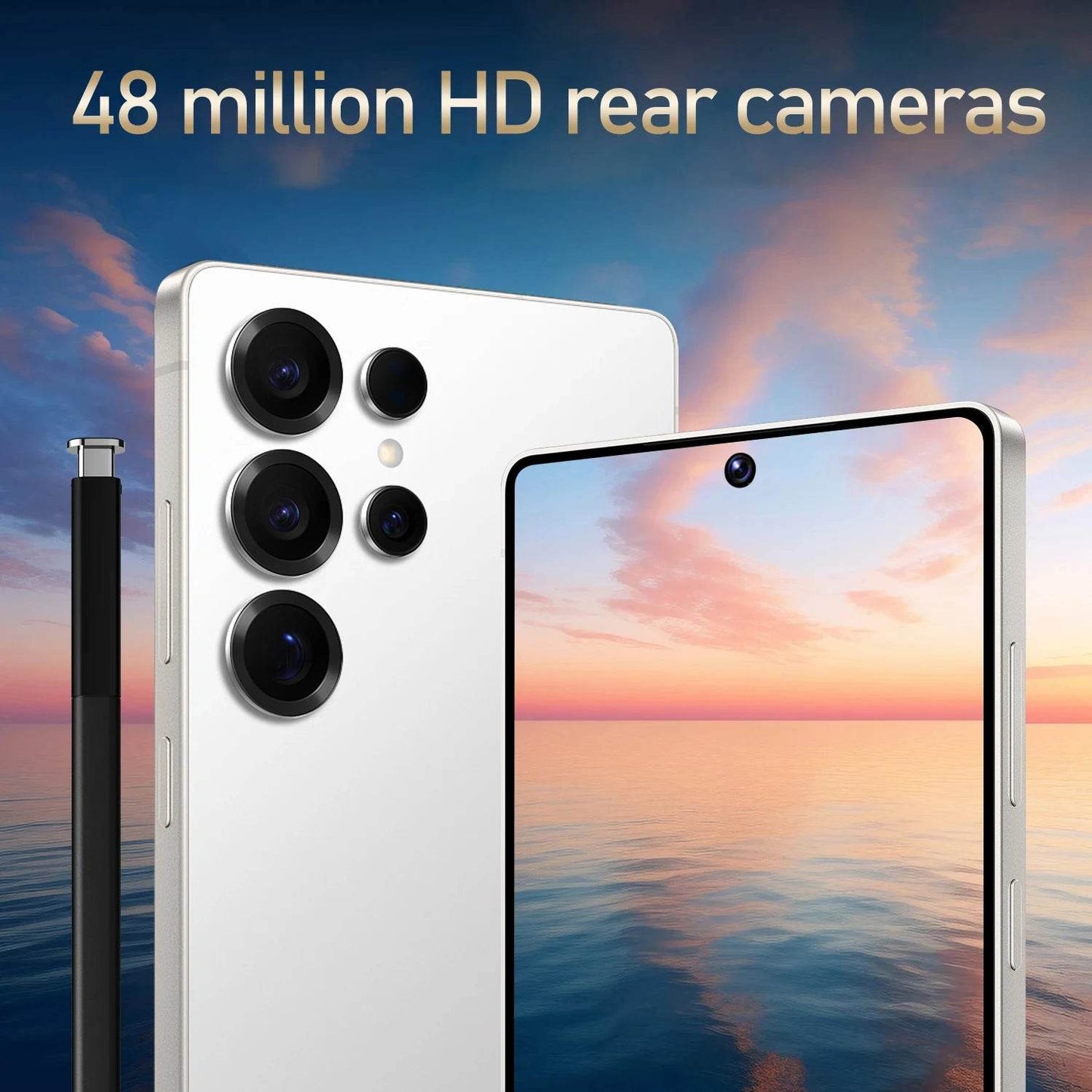 Global Version S25 Ultra Smartphone Android,6.8 inch,12GB RAM,512GB ROM,Dual SIM,Mobile phone,Google Play Store,24+48MP,6800mAh - Price Value Store