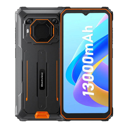 Blackview BV6200 Pro Rugged Phone Android 13 6.56'' Helio P35, 6GB+128GB Smartphone 13000mAh With 18W Fast Charge NFC Cell Phone - Price Value Store