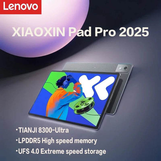 Lenovo XIAOXIN Pad Pro12.7 2025 Entertainment Office Learning Game Tablet Super Interconnection Tianji 8300 2.9k 144Hz Gray - Price Value Store
